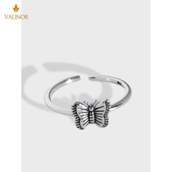 cluster rings simple temperament distressed small butterfly ring women 925 sterling silver, Golden;silver
cluster rings simple temperament distressed small butterfly ring women 925 sterling silver, Golden;silver