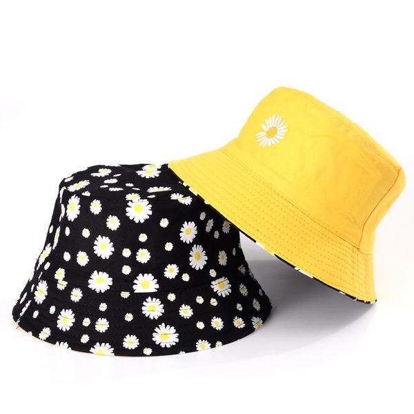 wide brim hats 2021 spring fashion little daisies bucket hat women cotton beach sun cap double sided wear panama summer sunscreen fisherman, Blue;gray
wide brim hats 2021 spring fashion little daisies bucket hat women cotton beach sun cap double sided wear panama summer sunscreen fisherman, Blue;gray