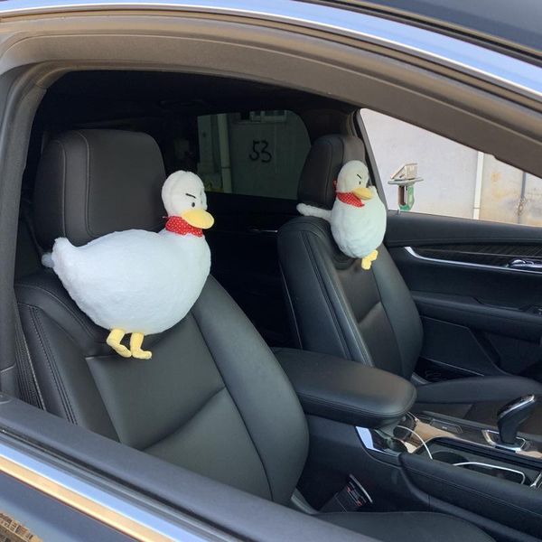 seat cushions 1 pc creative cheer plush duck car headrest neck pillow for chair auto cotton white cover soft head rest travel support
seat cushions 1 pc creative cheer plush duck car headrest neck pillow for chair auto cotton white cover soft head rest travel support