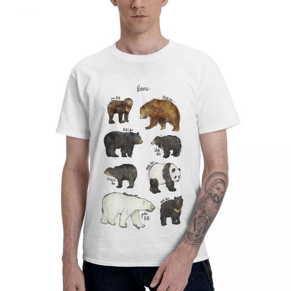 men's t-shirts bears pure cotton crewneck t-shirt short sleeve oversized novelty tees clothes us size, White;black
men's t-shirts bears pure cotton crewneck t-shirt short sleeve oversized novelty tees clothes us size, White;black