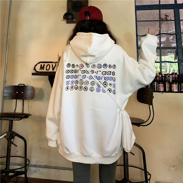 2021 new autumn loose hooded plus veet cartoon letter print drop-shoulder sleeve sweatshirt and diagonal bag nuvq, Black
2021 new autumn loose hooded plus veet cartoon letter print drop-shoulder sleeve sweatshirt and diagonal bag nuvq, Black