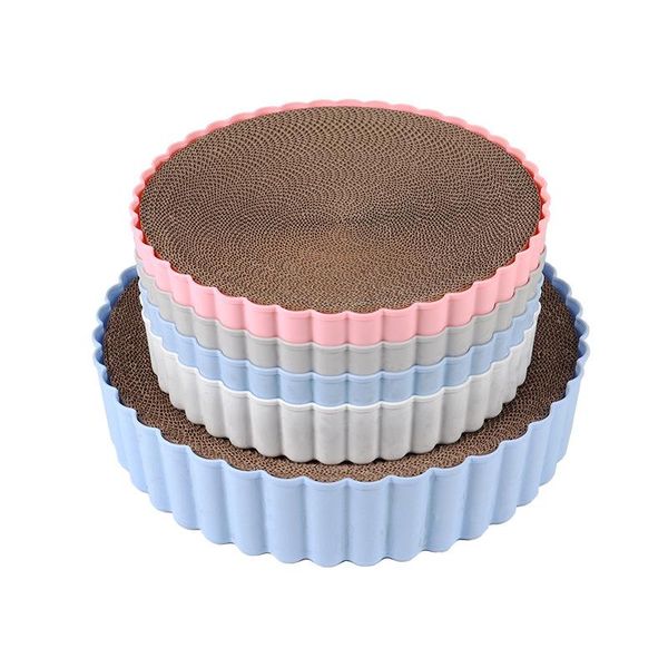 cat toys toy round corrugated paper scratching board scratch-resistant claw supplies litter wholesale pet
cat toys toy round corrugated paper scratching board scratch-resistant claw supplies litter wholesale pet