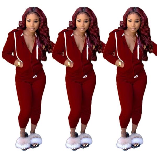autumn 2021 fashion sells european and american girl style solid color jacket two-piece sports suit cfx5, Black
autumn 2021 fashion sells european and american girl style solid color jacket two-piece sports suit cfx5, Black