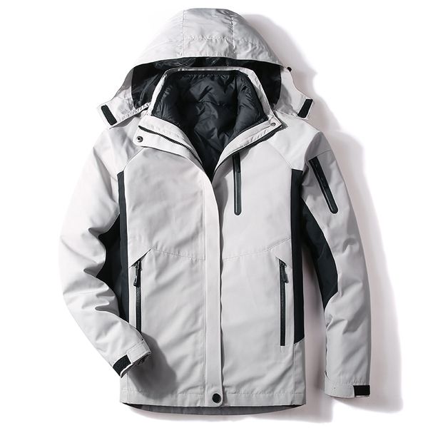 2021 new men thick warm winter hooded ski down removable liner parka coat outdoors waterproof windbreaker jacket lc60, Black
2021 new men thick warm winter hooded ski down removable liner parka coat outdoors waterproof windbreaker jacket lc60, Black