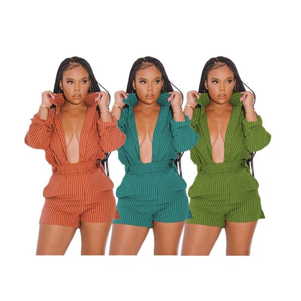 women's tracksuits two piece set women fashion temperament commuter light ripe pure color striped printed shirt pants sets wholesale dr, Gray
women's tracksuits two piece set women fashion temperament commuter light ripe pure color striped printed shirt pants sets wholesale dr, Gray