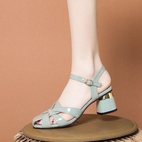 dress shoes 2021 square heel slingback female genuine leather cut outs sandals ankle strap buckle summer women pumps size, Black
dress shoes 2021 square heel slingback female genuine leather cut outs sandals ankle strap buckle summer women pumps size, Black