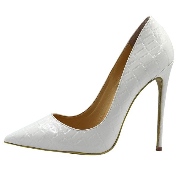 plus size 34-45 stone pattern patent leather high heels women pumps shoes, Black
plus size 34-45 stone pattern patent leather high heels women pumps shoes, Black