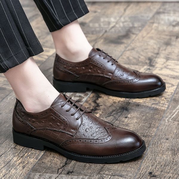 464748 size leather shoes mens summer black summer new brogue carved plus size mens shoes breathable business formal wear leather shoes wedd
464748 size leather shoes mens summer black summer new brogue carved plus size mens shoes breathable business formal wear leather shoes wedd