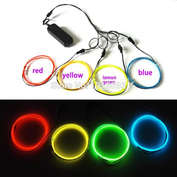 1.3mm 1meter 4pieces el wire electroluminescent wire light-up toys flexible led strip cold light for clothes decoration
1.3mm 1meter 4pieces el wire electroluminescent wire light-up toys flexible led strip cold light for clothes decoration