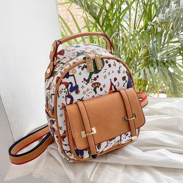 cartoon backpack womens circus printed small backpack mini all-match internet celebrity bags multi-functional shoulder messenger bag
cartoon backpack womens circus printed small backpack mini all-match internet celebrity bags multi-functional shoulder messenger bag