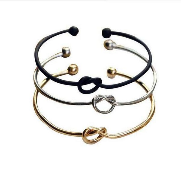 bangle fashion knot cuff bracelets bangles women jewelry simple glossy open pulseras love valentine's day gift, Black
bangle fashion knot cuff bracelets bangles women jewelry simple glossy open pulseras love valentine's day gift, Black