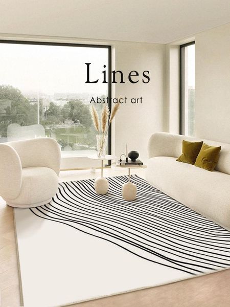 carpets ins style living room carpet simple black white line area rug for bedroom home decor nordic modern cloakroom rugs thick large
carpets ins style living room carpet simple black white line area rug for bedroom home decor nordic modern cloakroom rugs thick large