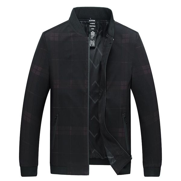 men's jackets autumn 2021 jacket casual baseball collar loose short plaid print large size black, Black;brown
men's jackets autumn 2021 jacket casual baseball collar loose short plaid print large size black, Black;brown