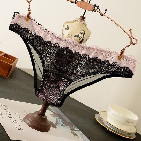 women's panties french style lingerie exquisite underwear floral embroidery patchwork lace temptation female fashion briefs, Black;pink
women's panties french style lingerie exquisite underwear floral embroidery patchwork lace temptation female fashion briefs, Black;pink
