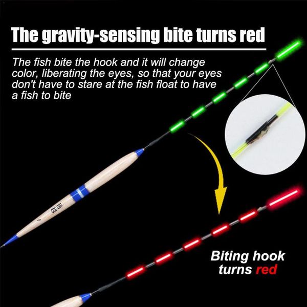 fishing accessories smart led float bite hook electronic color change gravity induction night luminous
fishing accessories smart led float bite hook electronic color change gravity induction night luminous