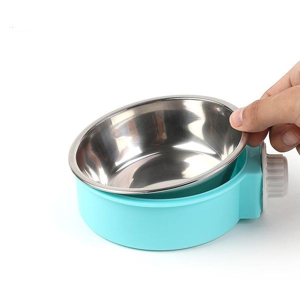 dog bowls & feeders removable pet bowl cage with bolt holder stainless steel hanging water feeder coop cup for cat puppy bird
dog bowls & feeders removable pet bowl cage with bolt holder stainless steel hanging water feeder coop cup for cat puppy bird