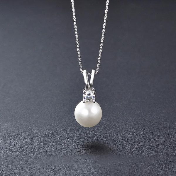 chains s925 silver diamond pearl necklace female sterling simple style shell bead pendant clavicle chain jewelry
chains s925 silver diamond pearl necklace female sterling simple style shell bead pendant clavicle chain jewelry