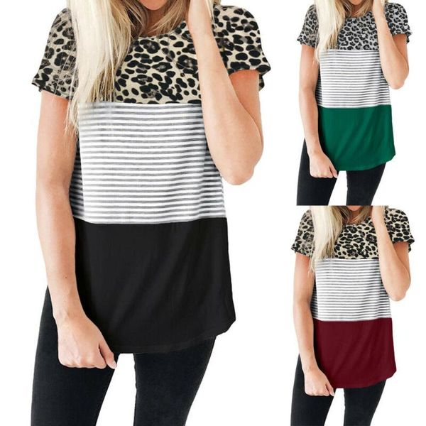 women's blouses & shirts women boho leopard blouse short sleeve shirt ladies summer casual, White
women's blouses & shirts women boho leopard blouse short sleeve shirt ladies summer casual, White