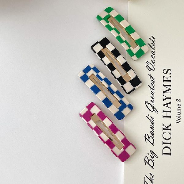 hair clips & barrettes aomu korean fashion simple geometric sweet cute colorful hollow checkerboard bb clip resin handmade hairpin for women, Golden;silver
hair clips & barrettes aomu korean fashion simple geometric sweet cute colorful hollow checkerboard bb clip resin handmade hairpin for women, Golden;silver