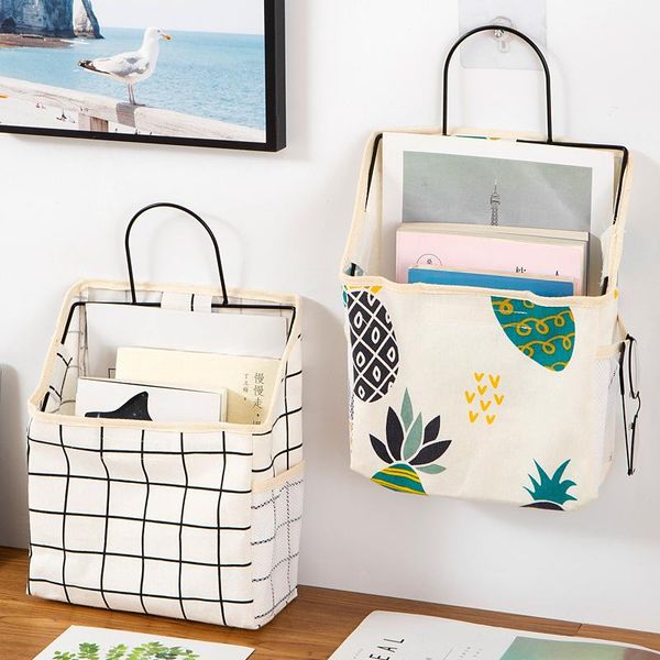 wall-mounted storage bag book magazine mobile phone holder storage bag with hook pocket bags containers wall hanging
wall-mounted storage bag book magazine mobile phone holder storage bag with hook pocket bags containers wall hanging