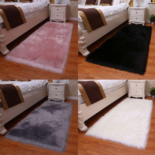 carpets artificial wool rug hairy carpet bedroom bedside rectangular floor mat thickened
carpets artificial wool rug hairy carpet bedroom bedside rectangular floor mat thickened