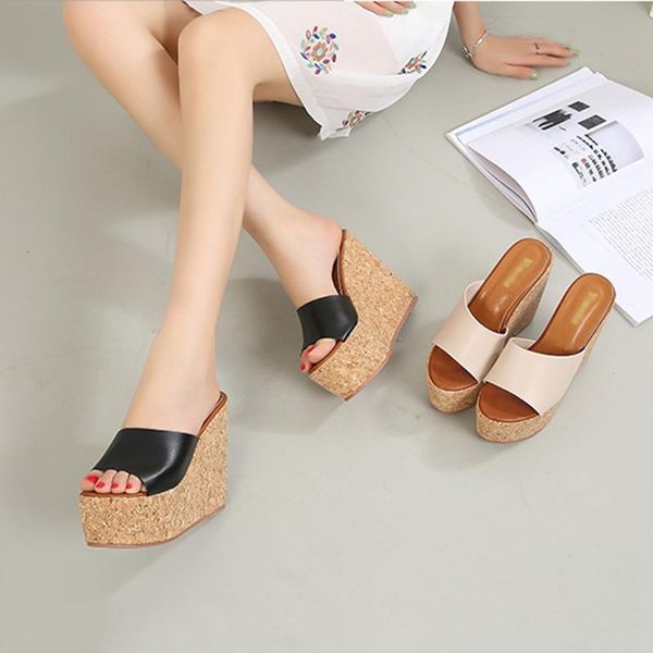 slippers platform women open toe wedges sandals ladies summer high heels casual shoes home outdoor, Black
slippers platform women open toe wedges sandals ladies summer high heels casual shoes home outdoor, Black
