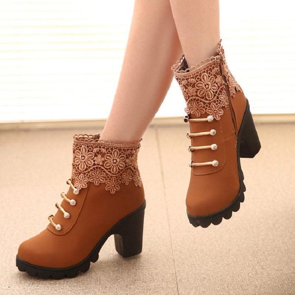 boots women pu model ankle shoes lace cuff thick heel autumn winter fashion black shoes#31
boots women pu model ankle shoes lace cuff thick heel autumn winter fashion black shoes#31