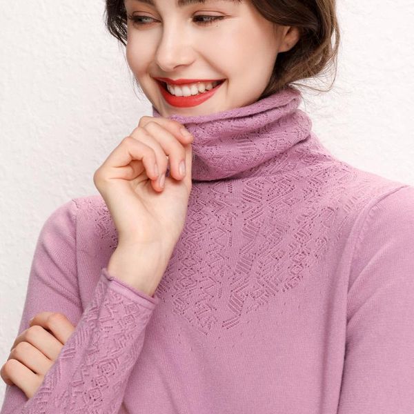 out 2021 new carved turtleneck knitted sweater women autumn winter cashmere cotton blend jumper pull femme 3794, White;black
out 2021 new carved turtleneck knitted sweater women autumn winter cashmere cotton blend jumper pull femme 3794, White;black