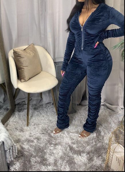 fall new streetwear velvet ruched bodycon hoodies jumpsuit women active stacked zipper hooded romper one piece overall, Black;white
fall new streetwear velvet ruched bodycon hoodies jumpsuit women active stacked zipper hooded romper one piece overall, Black;white