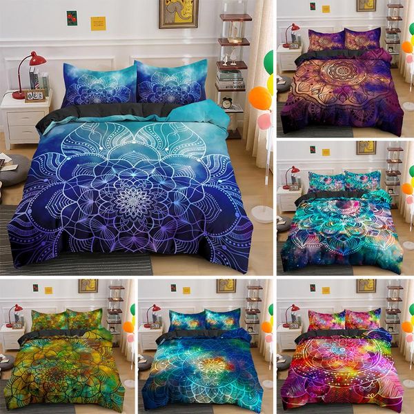 boho mandala design luxury king bedding set 2/3pcs with pillowcase duvet cover comforter sets home textile
boho mandala design luxury king bedding set 2/3pcs with pillowcase duvet cover comforter sets home textile