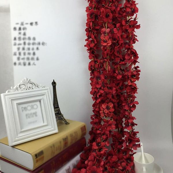 decorative flowers & wreaths 6.56ft wedding fake string stripe vine leaf artificial flower garland floral home decoration fo sale
decorative flowers & wreaths 6.56ft wedding fake string stripe vine leaf artificial flower garland floral home decoration fo sale