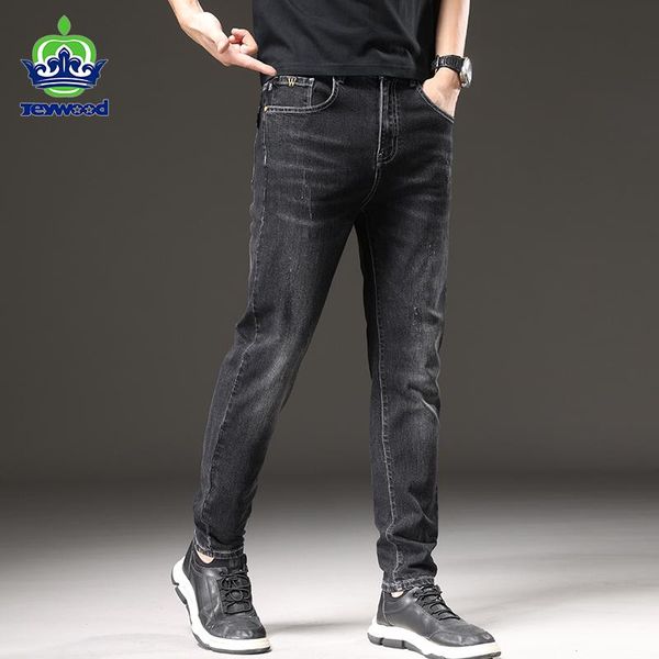 men's jeans summer men slim fit classical denim fashion cowboy pants black grey washed biker brand casual male, Blue
men's jeans summer men slim fit classical denim fashion cowboy pants black grey washed biker brand casual male, Blue