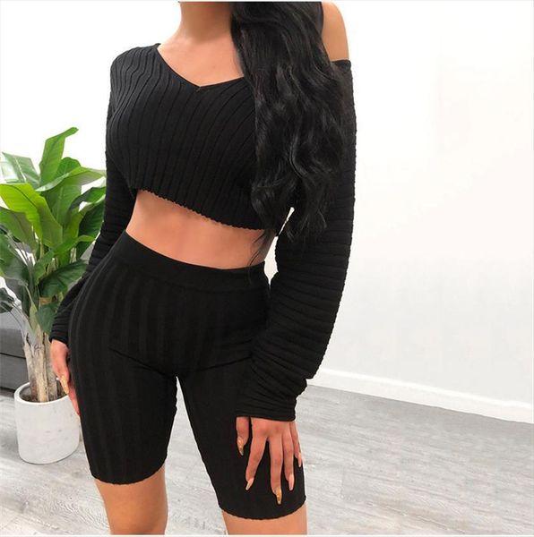 2 piece set womenpant long sleeve crop short suit elegant casual plain tight stretch home wear two autumn, White
2 piece set womenpant long sleeve crop short suit elegant casual plain tight stretch home wear two autumn, White