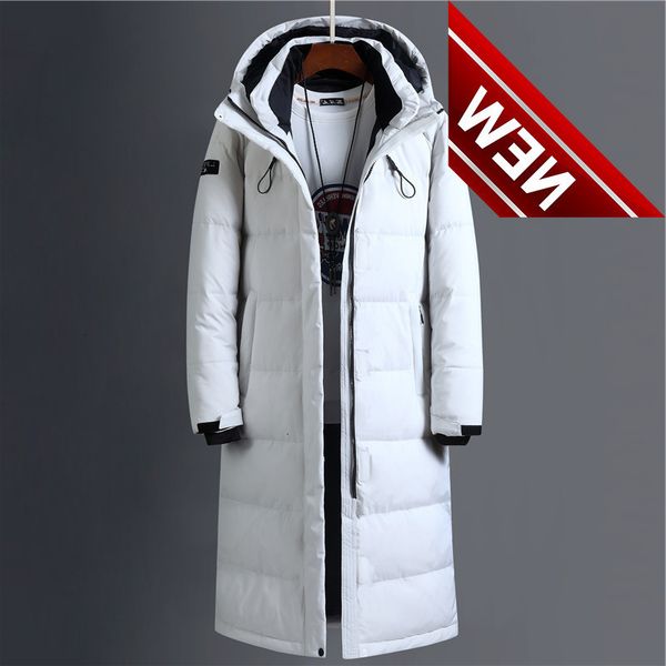 new x-long down jacket men hooded windbreakers outerwear brand 's winter 90% white duck coats parkas, Black
new x-long down jacket men hooded windbreakers outerwear brand 's winter 90% white duck coats parkas, Black