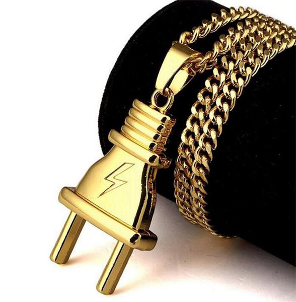 novel plug pendant necklace fashion design gold plated men alloy necklaces men fashion hip hop necklaces jeewelry party gift, Silver
novel plug pendant necklace fashion design gold plated men alloy necklaces men fashion hip hop necklaces jeewelry party gift, Silver