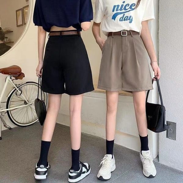 women's pants & capris dress high waist wide leg short loose suit, Black;white
women's pants & capris dress high waist wide leg short loose suit, Black;white