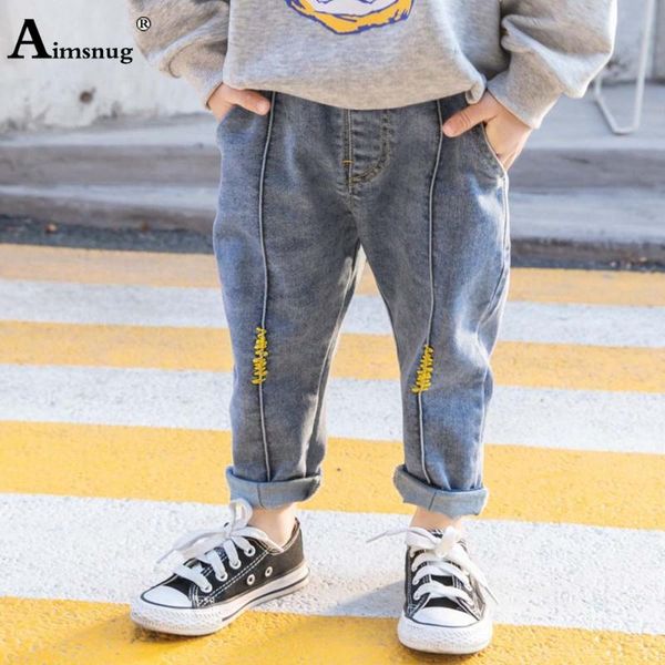 jeans aimsnug 2021 autumn boy girl kids elastic waist demin pants streetwear fashion trouser children pantalon, Blue
jeans aimsnug 2021 autumn boy girl kids elastic waist demin pants streetwear fashion trouser children pantalon, Blue