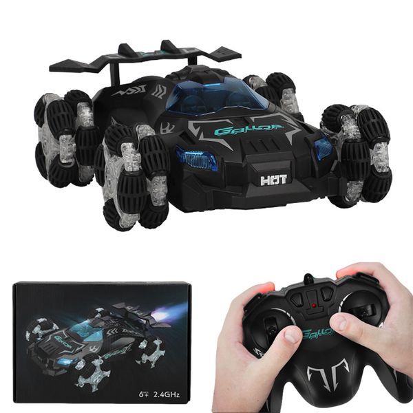 2.4g rc drift spray racing 360 degree rotation music lighting electric remote control car rc car toy for kids
2.4g rc drift spray racing 360 degree rotation music lighting electric remote control car rc car toy for kids