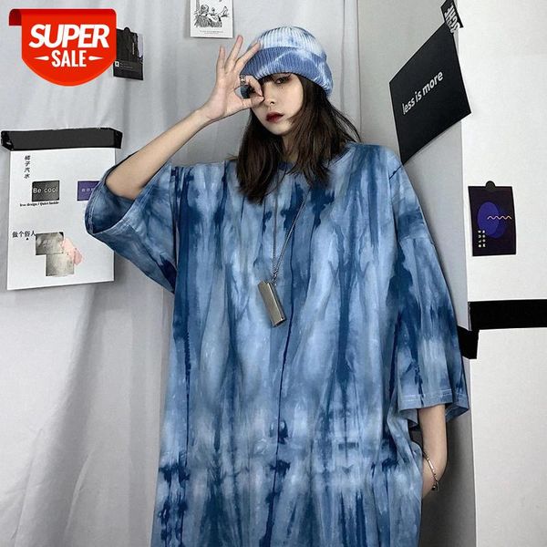 2021 summer women korean style loose t-shirts casual tie dye printed tee harajuku wdc6613 #jp2i, White
2021 summer women korean style loose t-shirts casual tie dye printed tee harajuku wdc6613 #jp2i, White