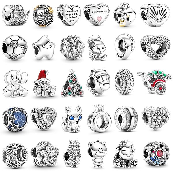 winter new 100% 925 sterling silver pan glitter christmas tree charm santa celestial blue sparkling stars jewelry gift q0531, Black
winter new 100% 925 sterling silver pan glitter christmas tree charm santa celestial blue sparkling stars jewelry gift q0531, Black