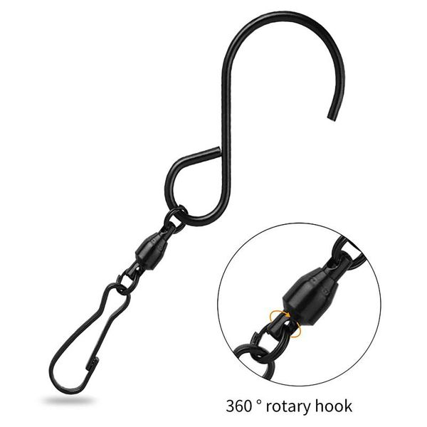 hooks & rails metal wind hook bell stainless steel rotating bearing small practical delicate convenient durable
hooks & rails metal wind hook bell stainless steel rotating bearing small practical delicate convenient durable