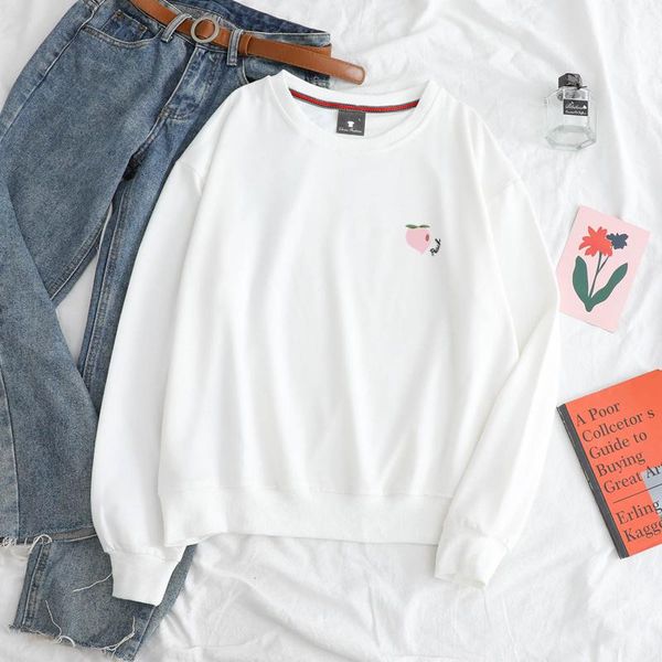 women's hoodies & sweatshirts fall spring women men fashion cartoon kawaii peach o-neck pullover casual sweatshirt streetwear harajuku, Black
women's hoodies & sweatshirts fall spring women men fashion cartoon kawaii peach o-neck pullover casual sweatshirt streetwear harajuku, Black