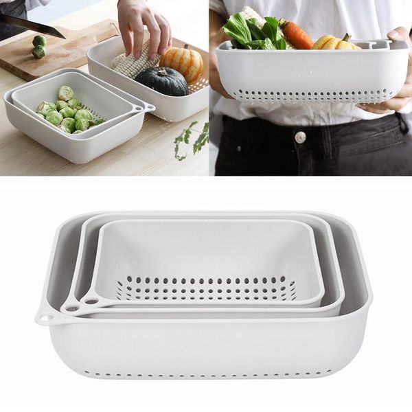 storage baskets kitchen silicone double drain basket bowl washing strainers bowls drainer vegetable cleaning colander tool#35
storage baskets kitchen silicone double drain basket bowl washing strainers bowls drainer vegetable cleaning colander tool#35