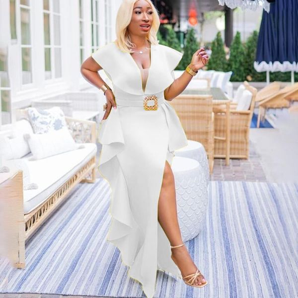 ethnic clothing elegant evening party dress women v-neck bodycon split long dresses ruffles maxi plus size robe africaine femme 2021, Red
ethnic clothing elegant evening party dress women v-neck bodycon split long dresses ruffles maxi plus size robe africaine femme 2021, Red