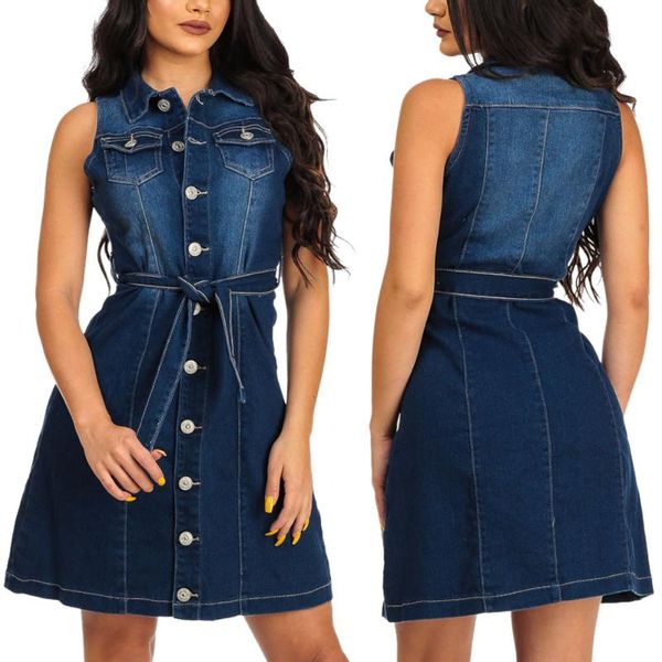 casual dresses fnoce 2021 women's denim nighclub fashion solid sleeveless single-breasted slim fit elegant mini dress, Black;gray
casual dresses fnoce 2021 women's denim nighclub fashion solid sleeveless single-breasted slim fit elegant mini dress, Black;gray