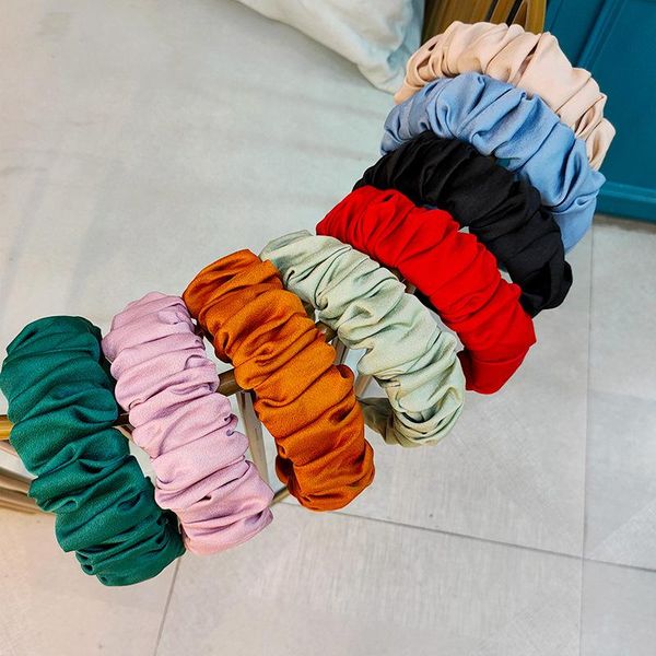 girls pleated cloth hair accessories solid color headband children large intestine circle hair sticks baby kids korean version headdress hoo, Slivery;white
girls pleated cloth hair accessories solid color headband children large intestine circle hair sticks baby kids korean version headdress hoo, Slivery;white