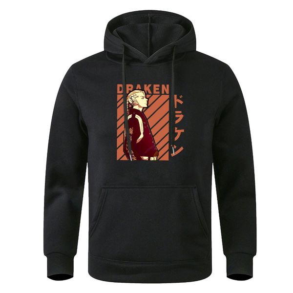 draken tokyo avenger hoodie men's, harajuku style vintage loose sweater, polar lining, large street cloth, autumn and winter, Black
draken tokyo avenger hoodie men's, harajuku style vintage loose sweater, polar lining, large street cloth, autumn and winter, Black