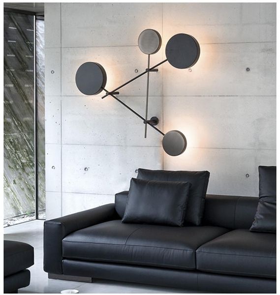 wall lamps modern led lamp black metal sconce planet disc light parlor background bedroom beside home decor lighting wa038
wall lamps modern led lamp black metal sconce planet disc light parlor background bedroom beside home decor lighting wa038