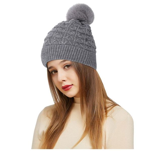 berets e outdoor winter neutral keep warm hairball hats plush knitted woolen hat sweet and lovely, comfortable, Blue;gray
berets e outdoor winter neutral keep warm hairball hats plush knitted woolen hat sweet and lovely, comfortable, Blue;gray