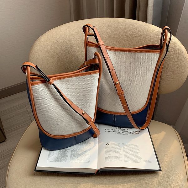 luxury handbags contrast canvas bucket autumn large capacity 2021 new s women's bag single shoulder messenger bag
luxury handbags contrast canvas bucket autumn large capacity 2021 new s women's bag single shoulder messenger bag